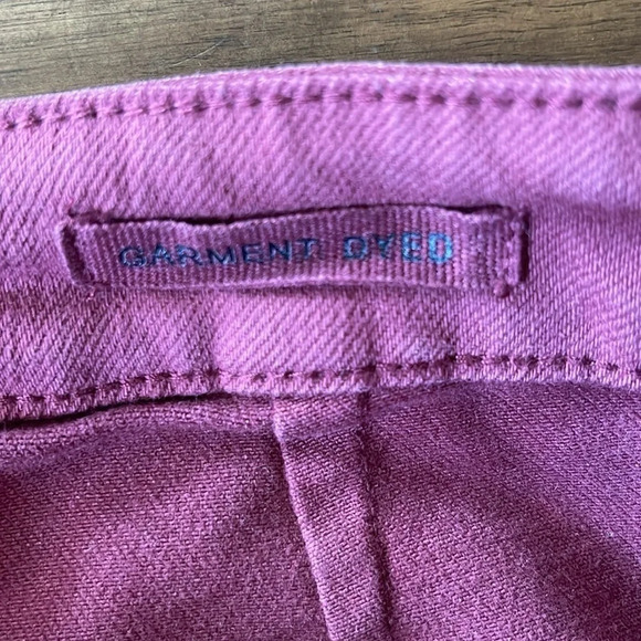 Judy Blue burgundy high rise front seam straight leg jeans - Picture 13 of 14